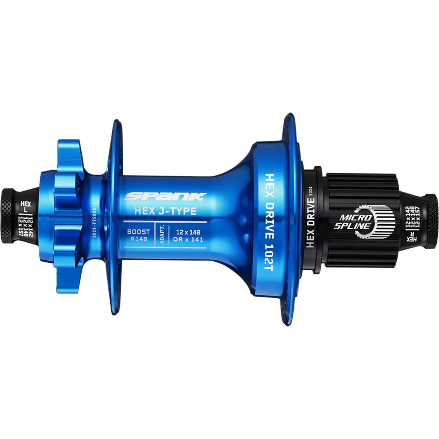 Spank maza HEX J-TYPE Boost R148 Microspline Azul - Rideshop