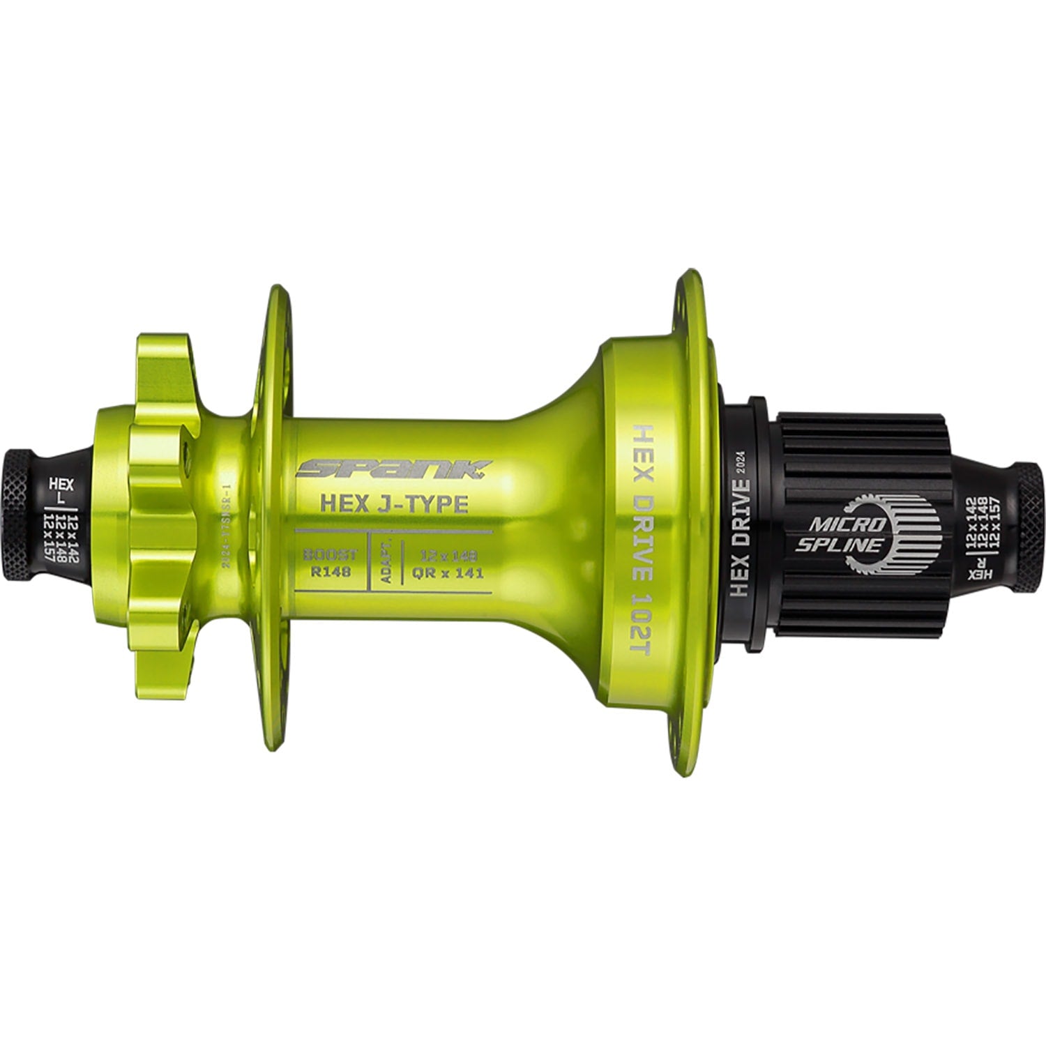 Spank maza HEX J-TYPE Boost R148 Microspline Verde - Rideshop