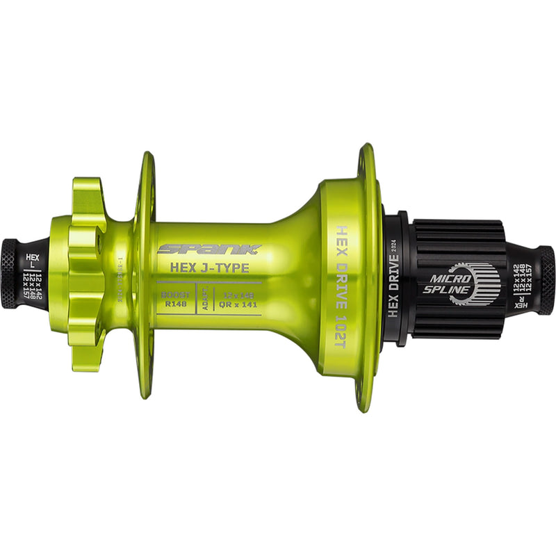 Spank maza HEX J-TYPE Boost R148 Microspline Verde-Rideshop