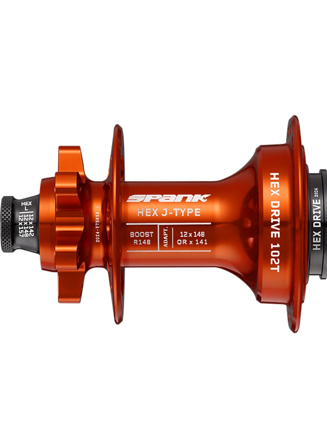 Spank HEX J-TYPE Boost R148 HG Maza Naranja - Rideshop