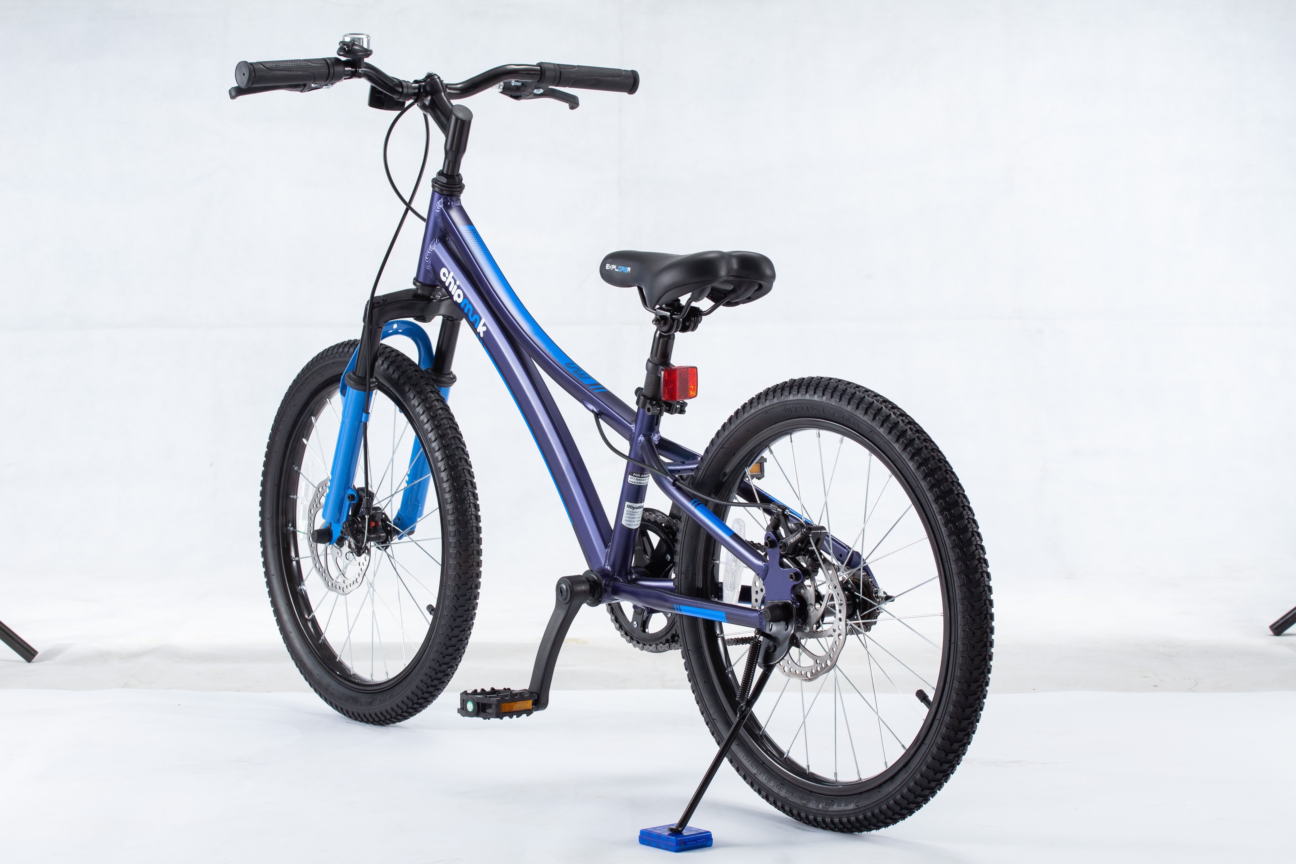 Bicicleta Chipmunk Niño 20 Explorer Disc Azul Royal Baby - Rideshop