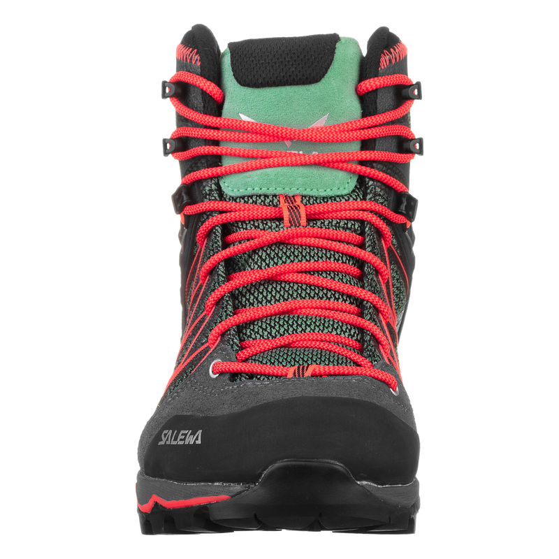 Salewa Zapato Mujer MTN Trainer Lite Mid GTX Feld Green/Fluo Coral - Rideshop