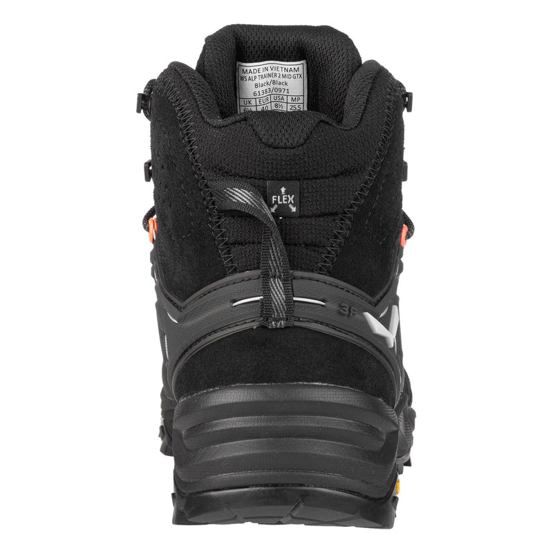 Salewa Zapatillas Ws Alp Trainer 2 Mid Gtx Black-Black - Rideshop