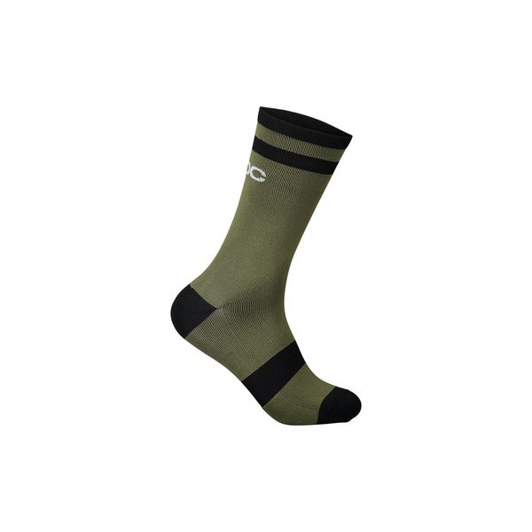 Poc Calcetines Lure Mtb Sock Long Epidote Green/Uranium Black - Rideshop