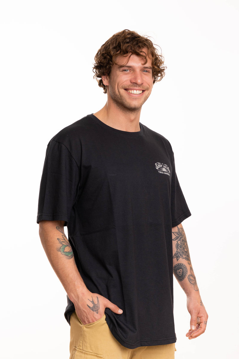 Toke Polera Shop Local Negro - Rideshop