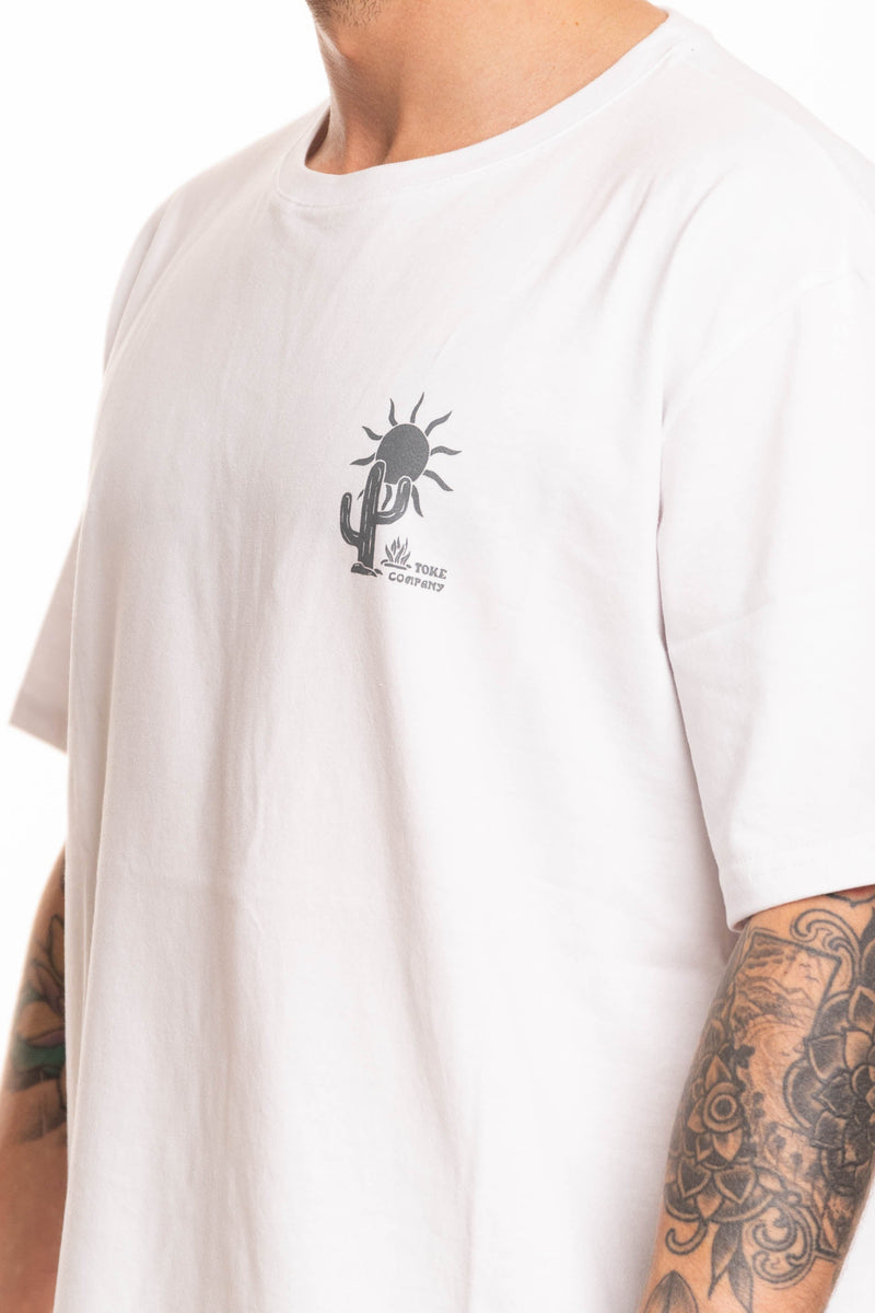 Toke Polera Cactus Blanca - Rideshop