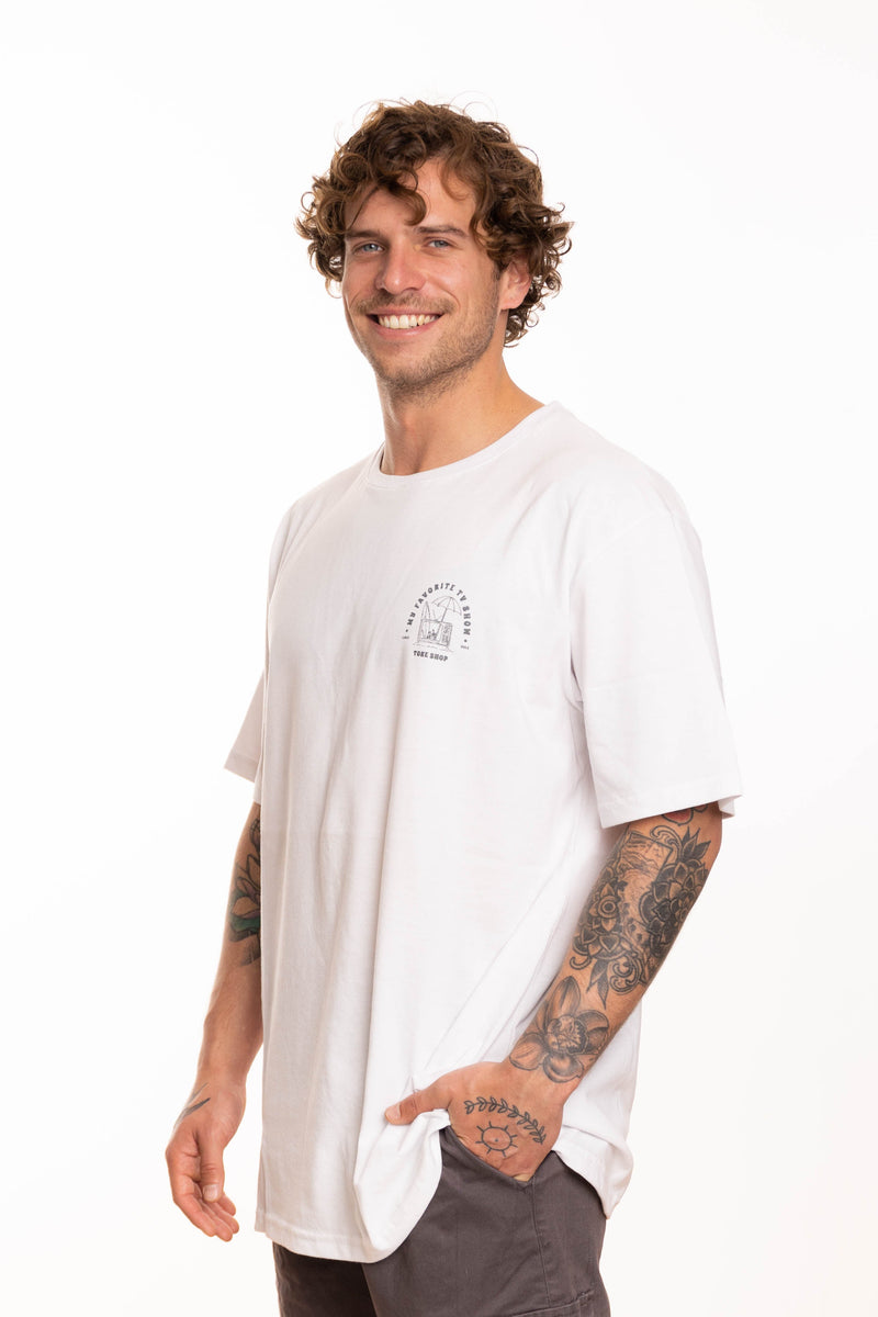 Toke Polera TV Blanca - Rideshop