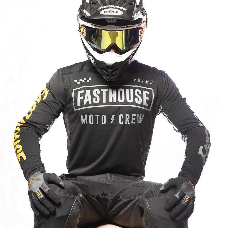 Polera Strike Black/Camo Fasthouse - Rideshop