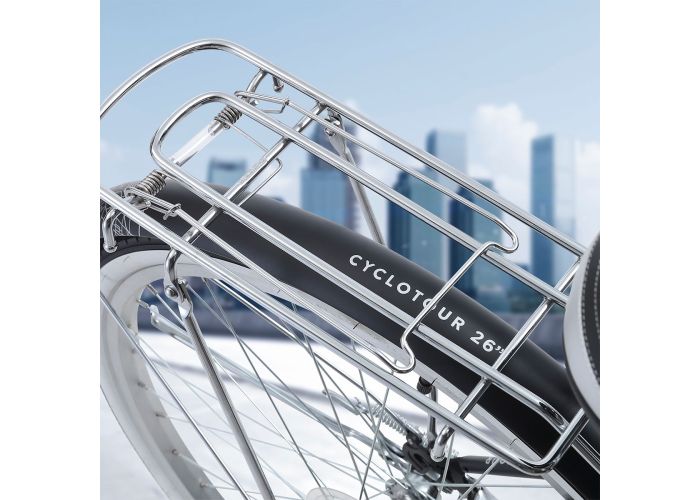 Oxford 26 Cyclotour 6V Negro / Blanco - Rideshop