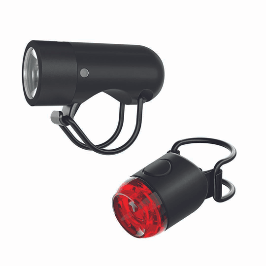 Knog Luz Plugger Twinpack Black - Rideshop