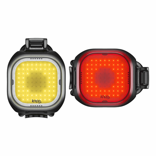 Knog Luz Blinder Mini Square Twinpack - Rideshop