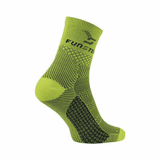 Funstep Calcetines Pro Evo Trail 04 Amarillo Fluor - Rideshop