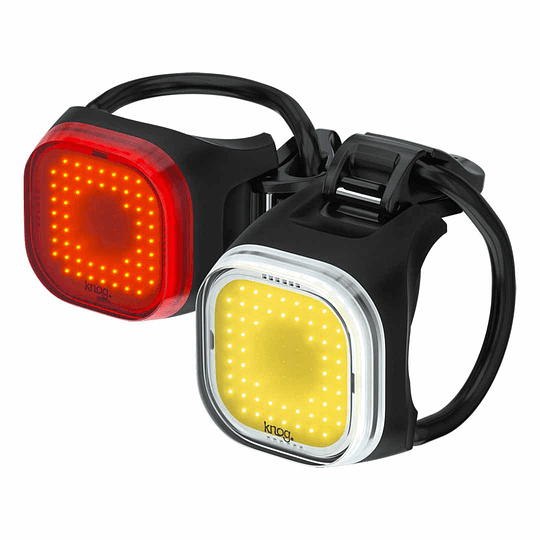 Knog Luz Blinder Mini Square Twinpack - Rideshop