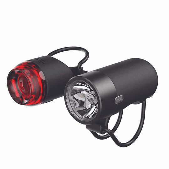 Knog Luz Plugger Twinpack Black - Rideshop