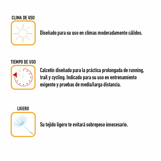 Funstep Calcetines Ciclismo Rojo/Gris Medios - Rideshop