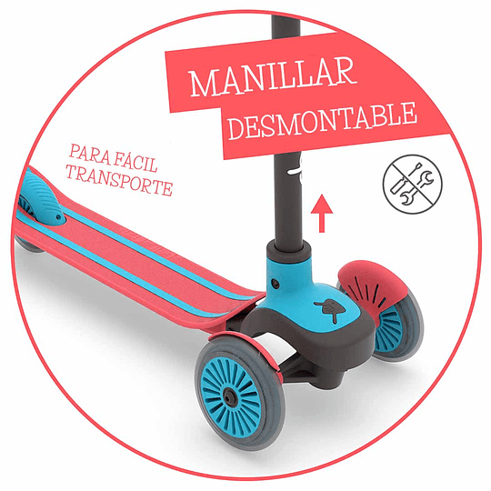 Scooter Chillafish Scooter Infantil Red - Rideshop