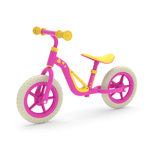 Chillafish Bicicleta De Aprendizaje Charlie Pink Yellow - Rideshop