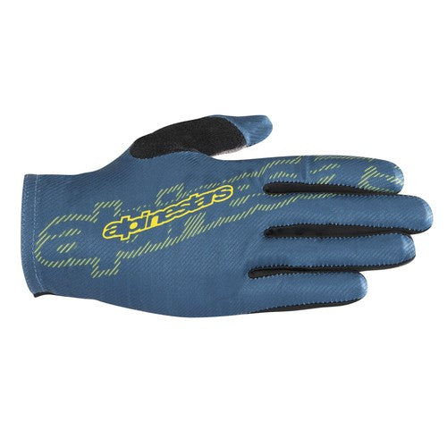 Guantes F-Lite Blu/Ylw Alpinestars - Rideshop