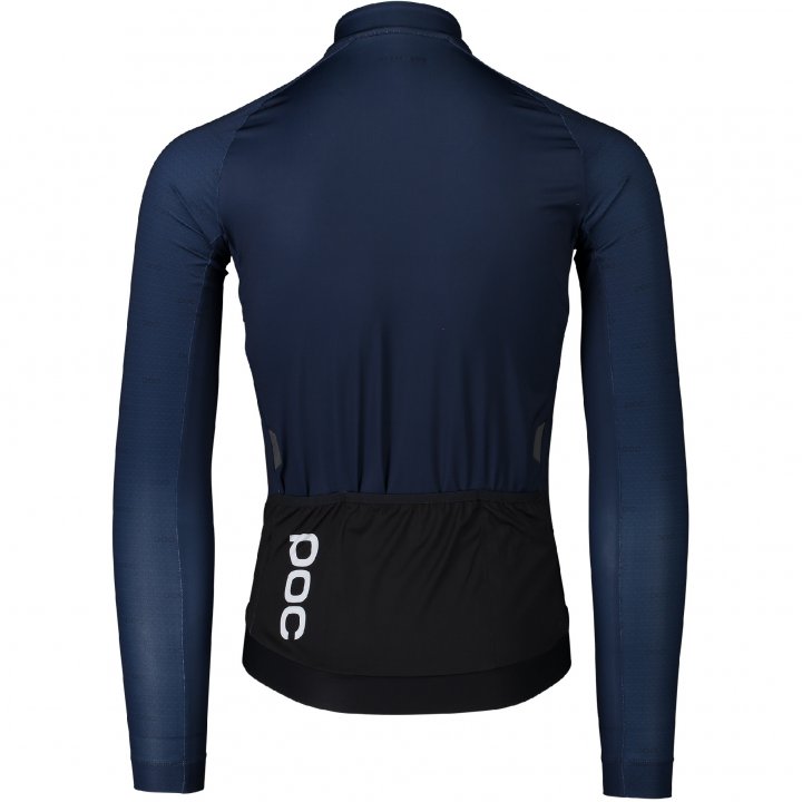 Poc Essential Road Ls Jersey Turmaline Navy - Rideshop