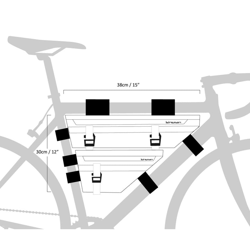 Birzman Bolso para Bicicleta Packman Travel Frame Pack Satellite - Rideshop