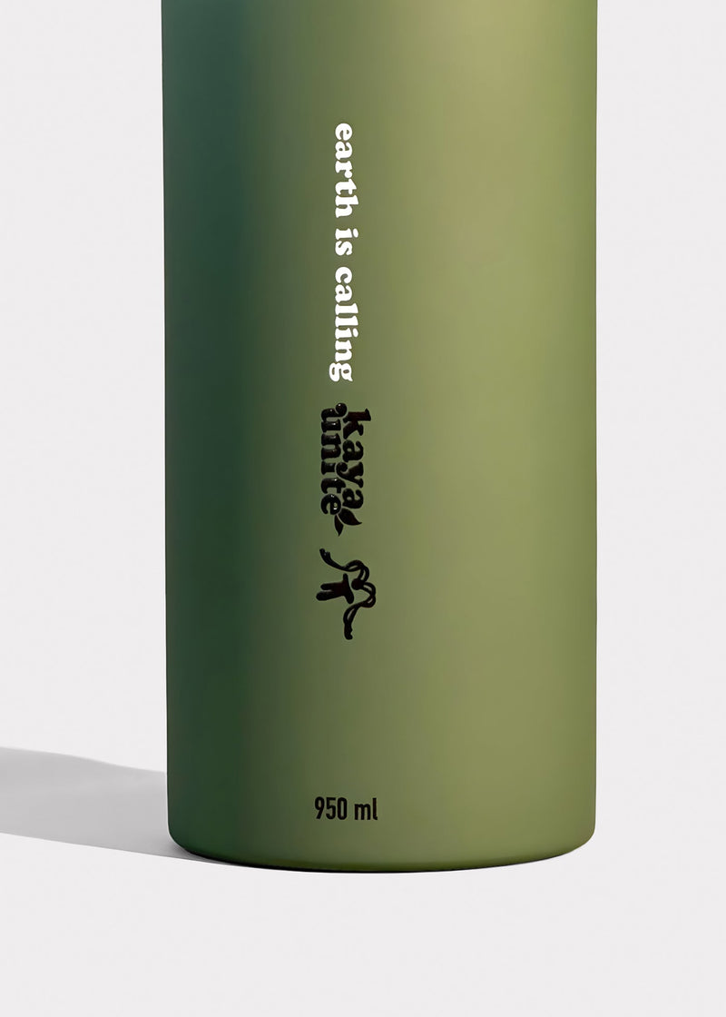 Kaya Unite Botella Botella Termo 950ml Hike Dark Olive