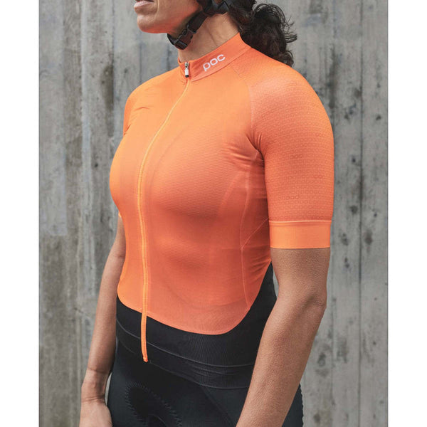 Poc Essential Road Jersey Zink Orange - Rideshop