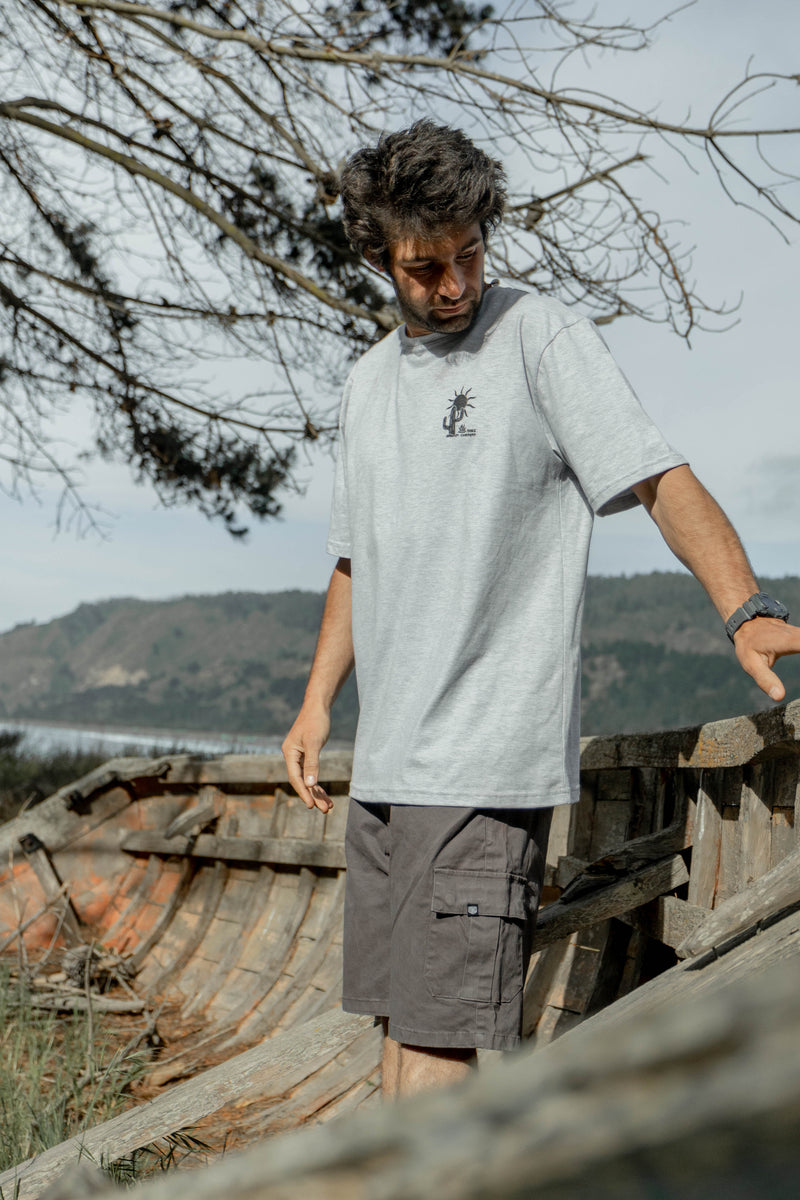 Toke Polera Cactus Gris Claro - Rideshop