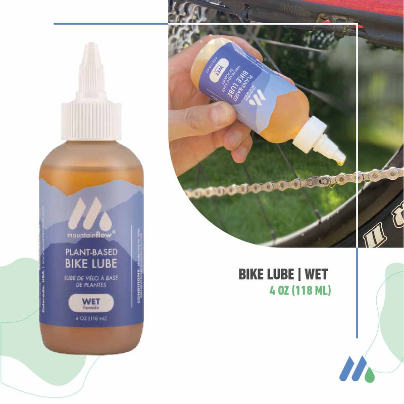 Lubricante Para Bicicletas Wet 4 Oz Mountainflow - Rideshop