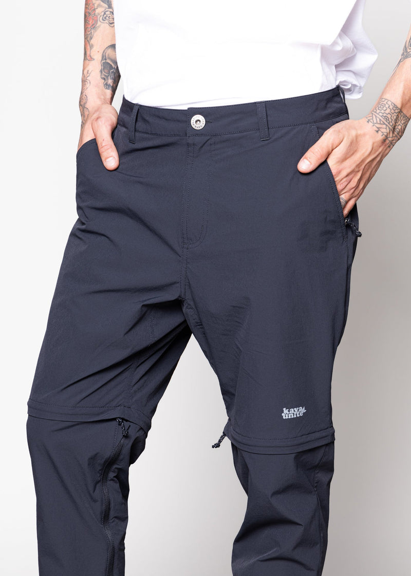 Kaya Unite Pantalón Desmontable Hiker Solid Navy - Rideshop