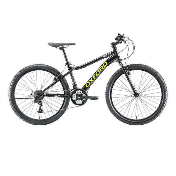 Oxford Bicicleta Infantil Drako Aro 24 Negro-Verde - Rideshop