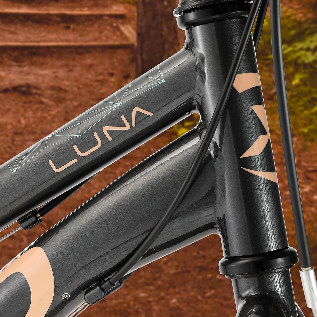 Oxford Bicicleta Aro 27.5 Luna Grafito - Rideshop