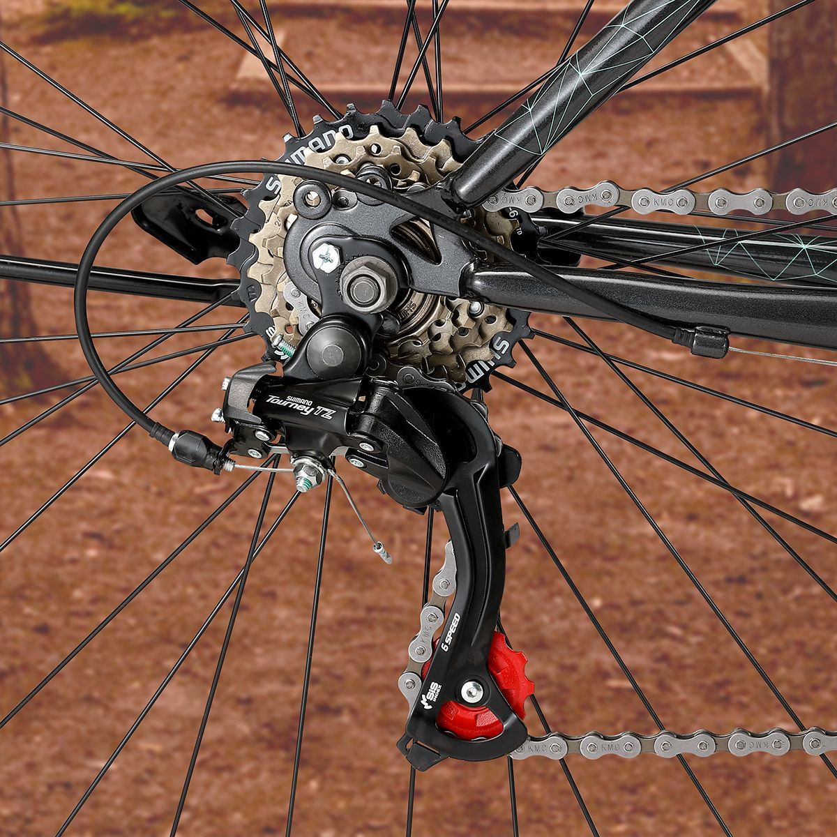 Oxford Bicicleta Aro 27.5 Luna Grafito - Rideshop