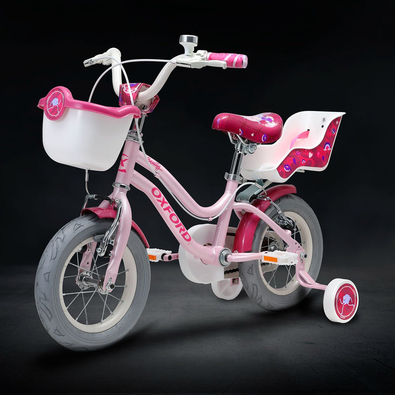 Oxford Bicicleta Infantil Beauty Aro 12 Rosado-Rideshop
