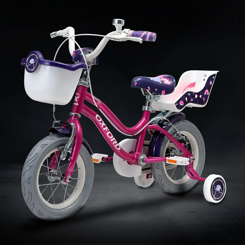 Oxford Bicicleta Infantil Beauty Aro 12 Morado-Rideshop