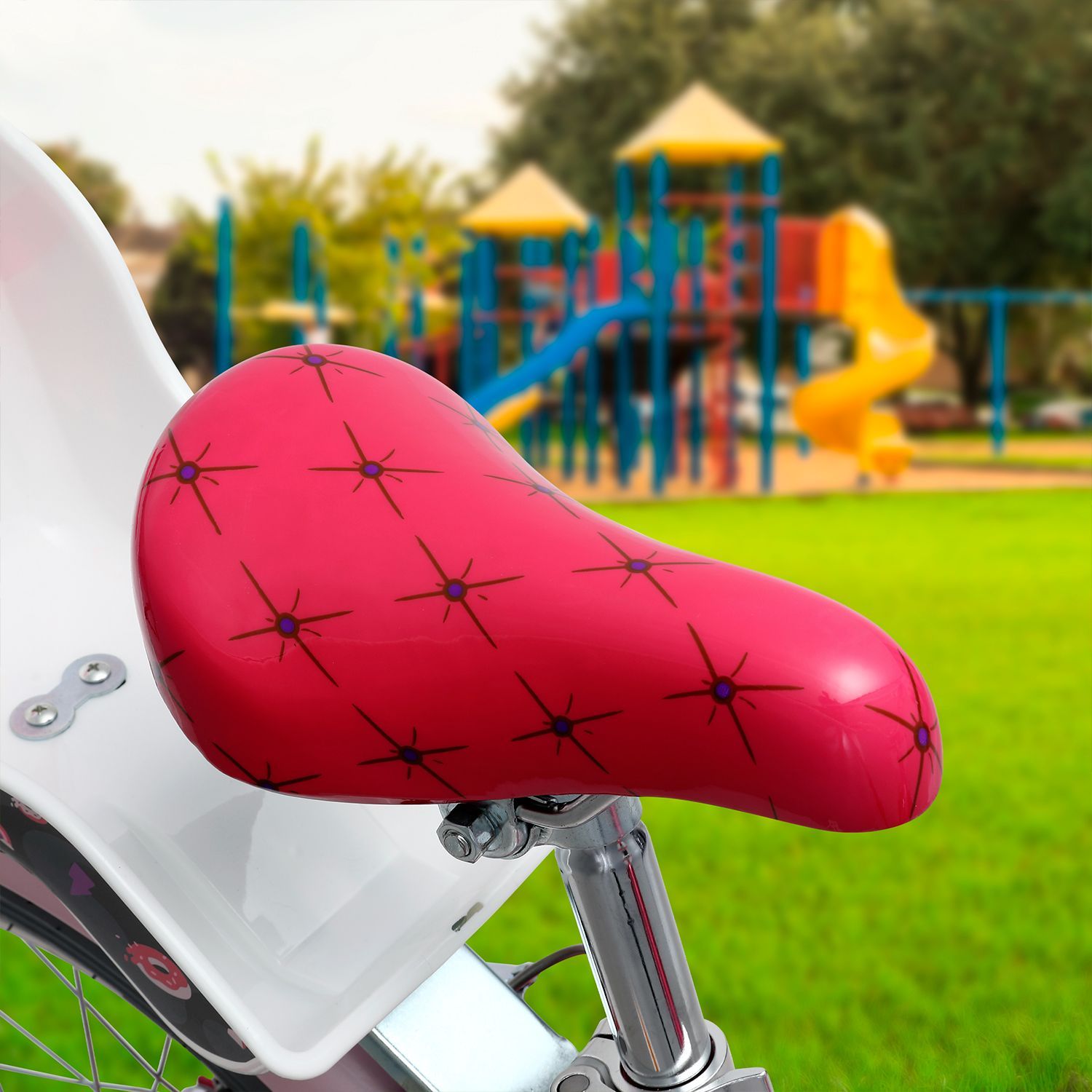 Oxford Bicicleta Infantil Beauty Aro 16 Fucsia/Negro - Rideshop