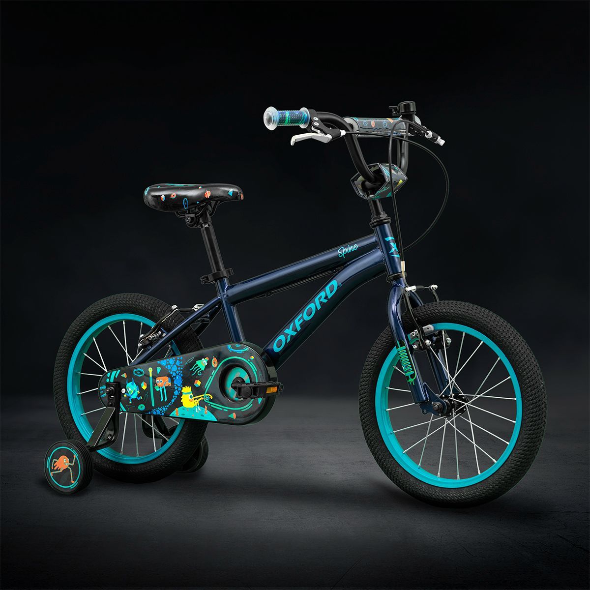Oxford Bicicleta Infantil Spine Aro 16 Azul/Celeste - Rideshop
