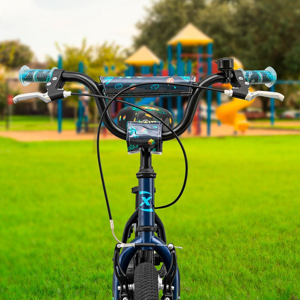 Oxford Bicicleta Infantil Spine Aro 16 Azul/Celeste - Rideshop