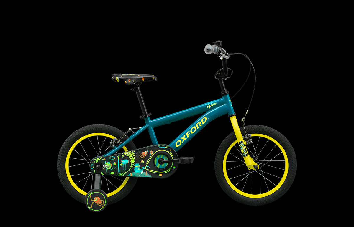 Oxford Bicicleta Infantil Spine Aro 16 Petroleo - Rideshop
