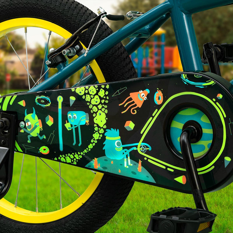 Oxford Bicicleta Infantil Spine Aro 16 Petroleo-Rideshop
