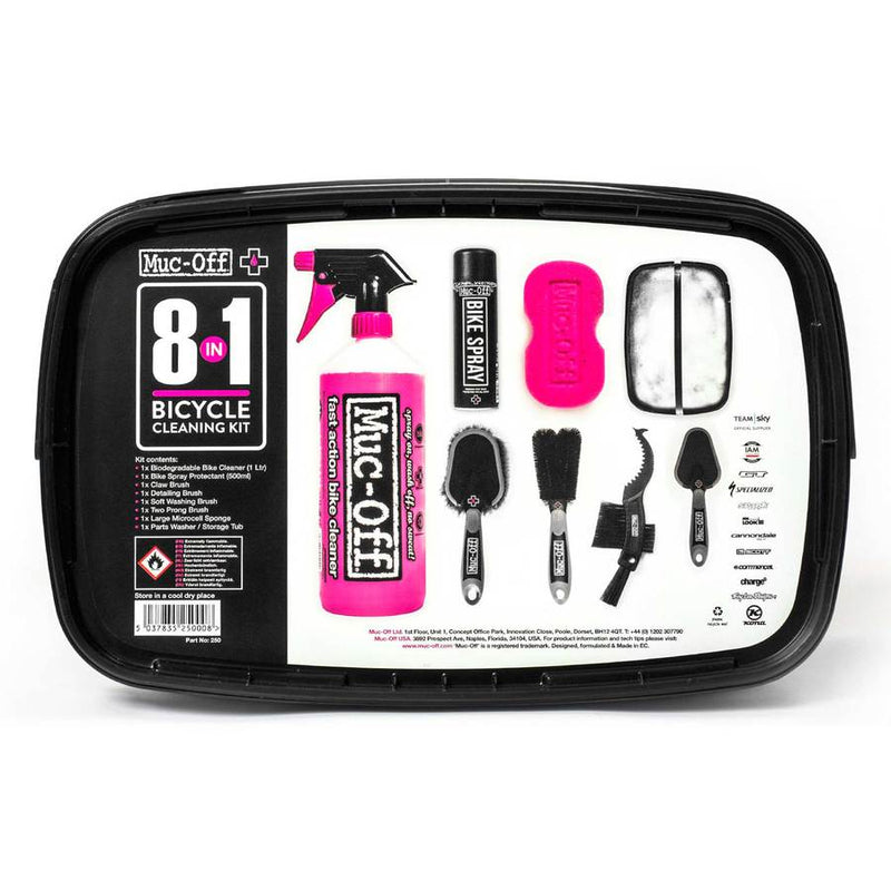 Muc-Off Bicycle 8 In 1 Kit - Rideshop