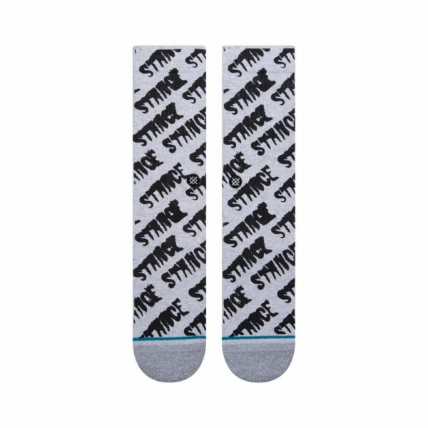 Stance Calcetines Repeater Screen Heathergrey - Rideshop