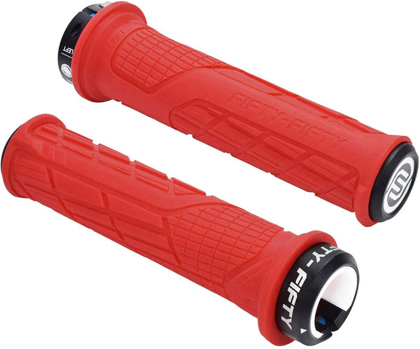 Fifty-Fifty Puño Rojo Single Lock-On - Rideshop