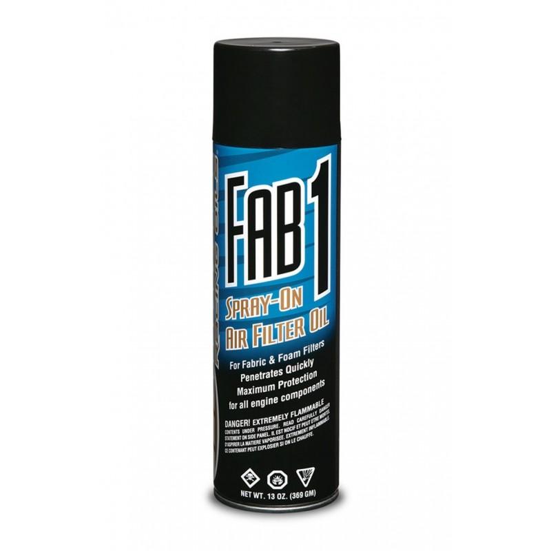 Aceite para filtros de aire FAB-1 Fabric & Foam Filter Spray 557ML Maxima - Rideshop