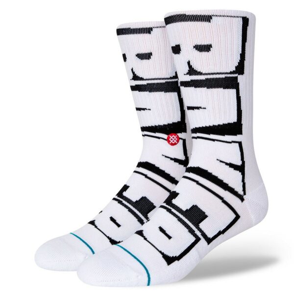 Stance Calcetines Baker Men White - Rideshop