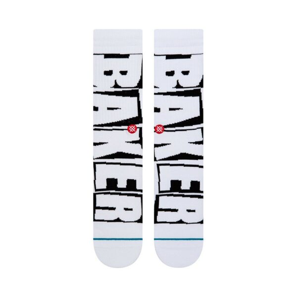 Stance Calcetines Baker Men White - Rideshop