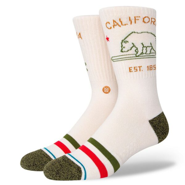 Stance Calcetines California Republic 2 Men White - Rideshop