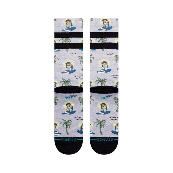 Stance Calcetines Surfing Monkey Men Grey - Rideshop
