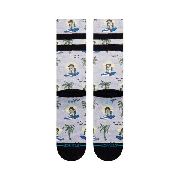 Stance Calcetines Surfing Monkey Men Grey - Rideshop