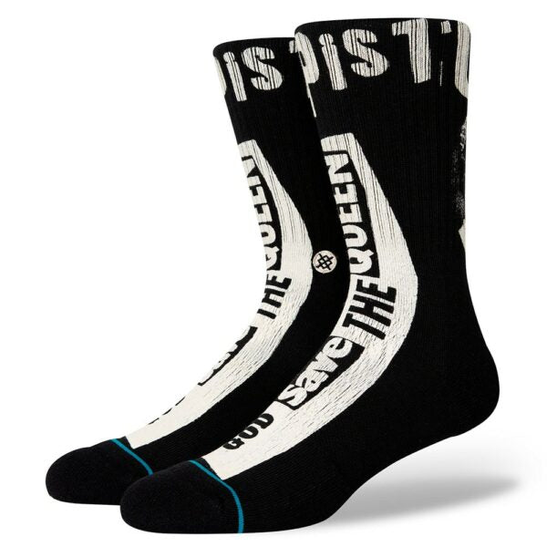 Stance Calcetines Sex Pistols God Save The Queen Men Black - Rideshop