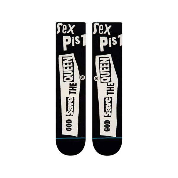 Stance Calcetines Sex Pistols God Save The Queen Men Black - Rideshop